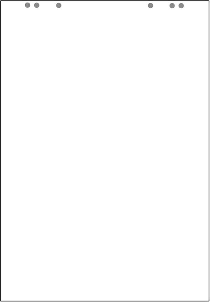 Flipchart blok blanco 20 vellen wit 80 g/m² recycling 5 stuks 68x99 cm