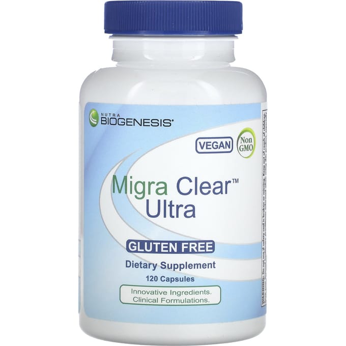 Migra Clear Ultra, 120 Capsules