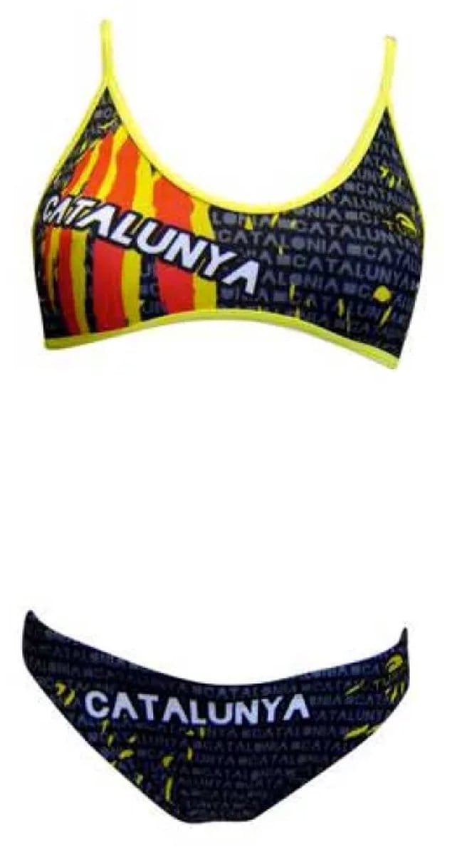Turbo Catalonia Bikini Zwart L Vrouw