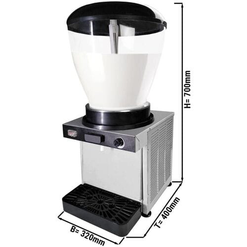 GGM Gastro Ayran-/ Saftspender - 19 Liter - 250 Watt - Schwarz
