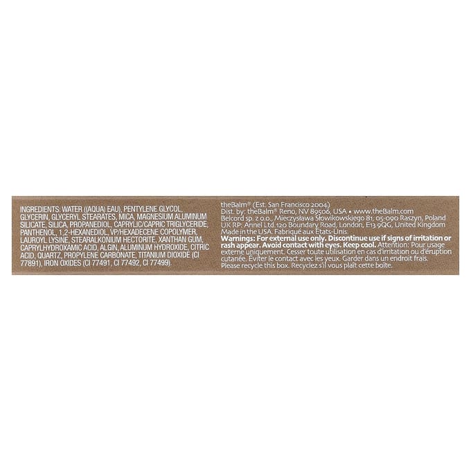 theBalm - It's a Brow Time! Eyebrow Gel - 4 Colors Blonde Brown - 3.6g