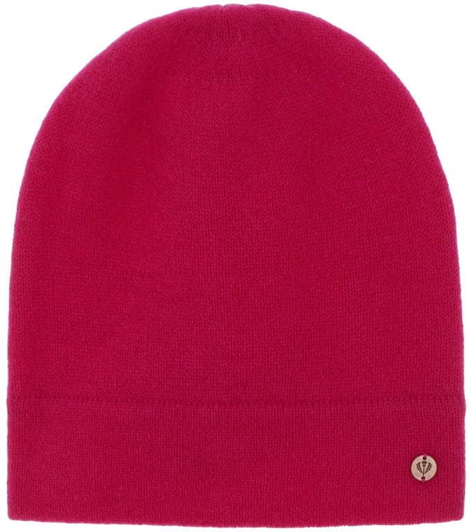 FRAAS Dop Pure Cashmere Knit Hat Pink Roze