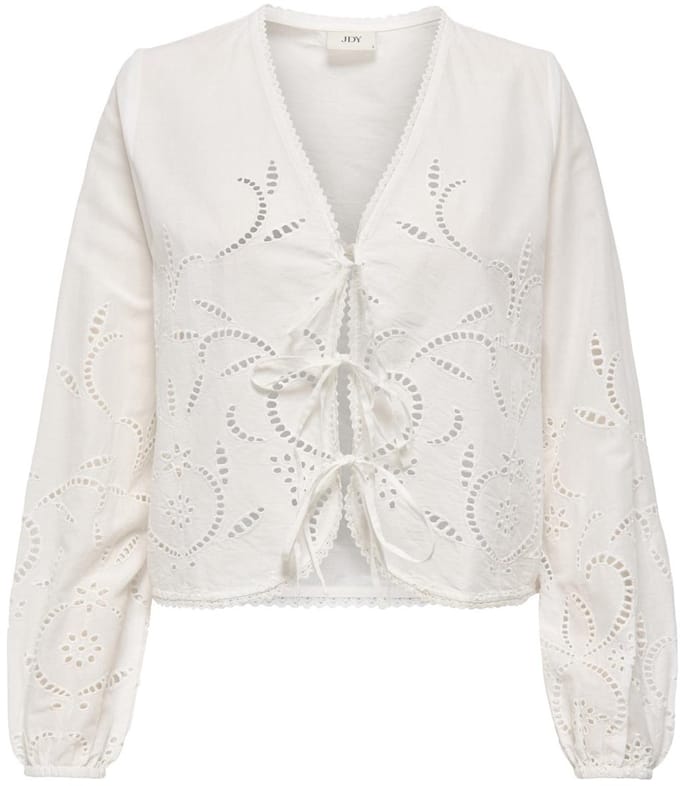 JDYEVELINE L/S ANGLAISE TOP WVN