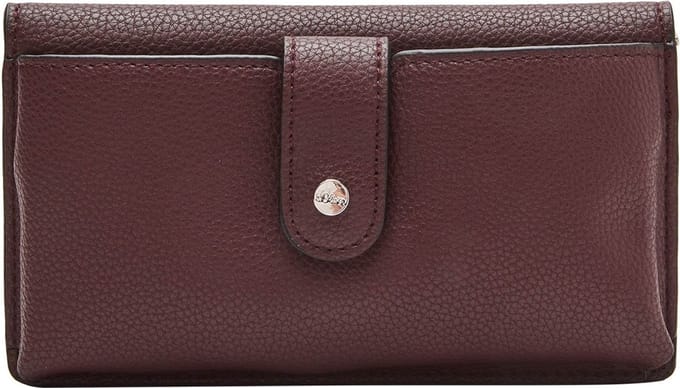 s.Oliver Portemonnee Portemonnaie Wallet Medi Dark Red Rood