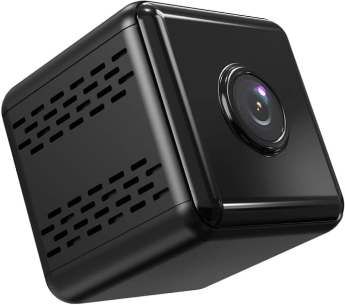 Wifi Camera - Mini Camera - Thuis Beveiliging - Nachtzicht Functie - 30mm Compact - Zwart