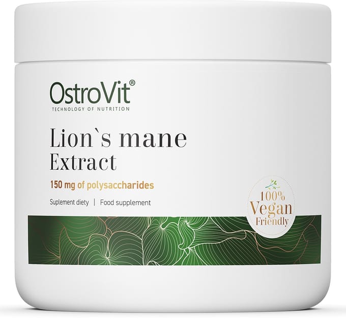 Supplementen - Lion's Mane Extract - Vegan - 50g - OstroVit - 50 g