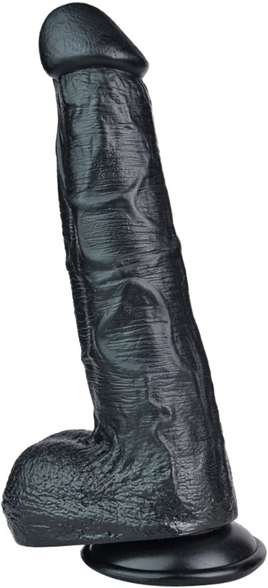Kiotos Cox Mega Dildo Nr. 7 - 27 x 5.5 cm - Zwart