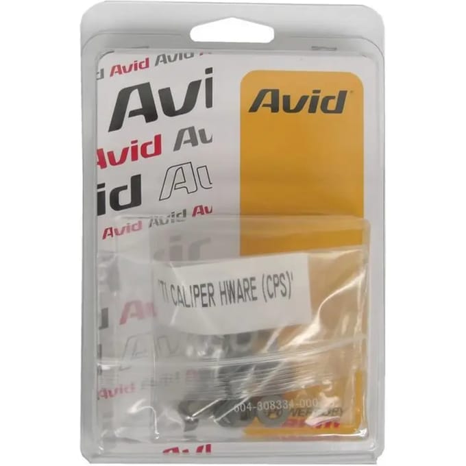 Schroevenset voor schijfrem + vulringen + t25 sterschroeven Avid
