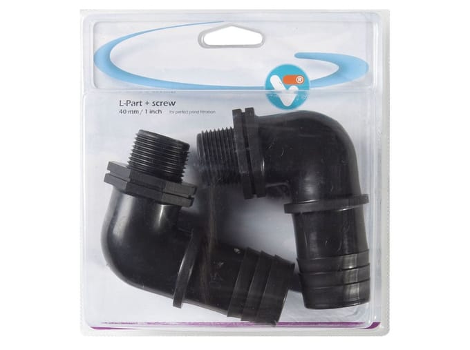 Velda L-part + screw 40 mm / 1 Inch