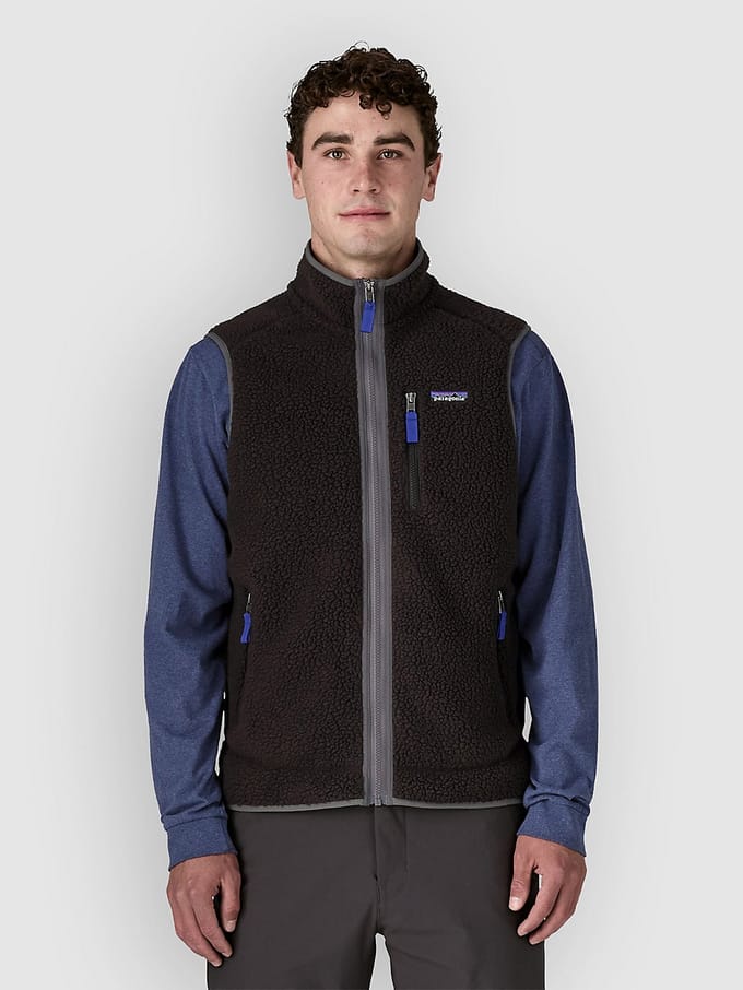 Patagonia Retro Pile Bodywarmer zwart