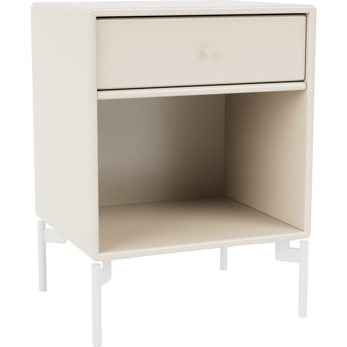 Montana Dream Nachttafel - Oat - Poten 12,6 cm snow