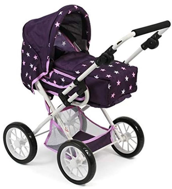 Combi-poppenwagen Leni - Meerdere kleuren - 64 x 37 x 68 cm
