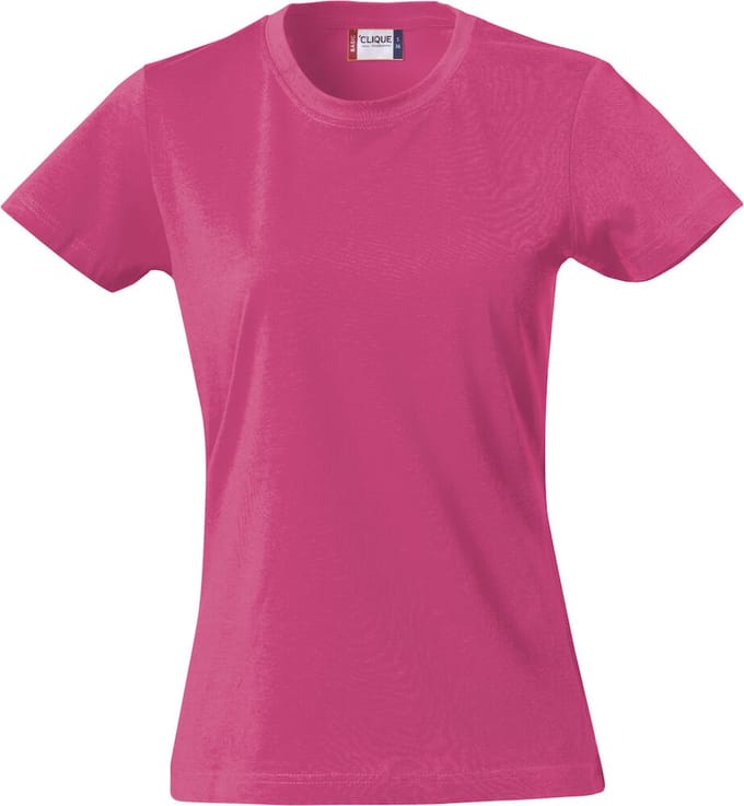 Clique Basic-T Women 029031 - Helder kersen - M