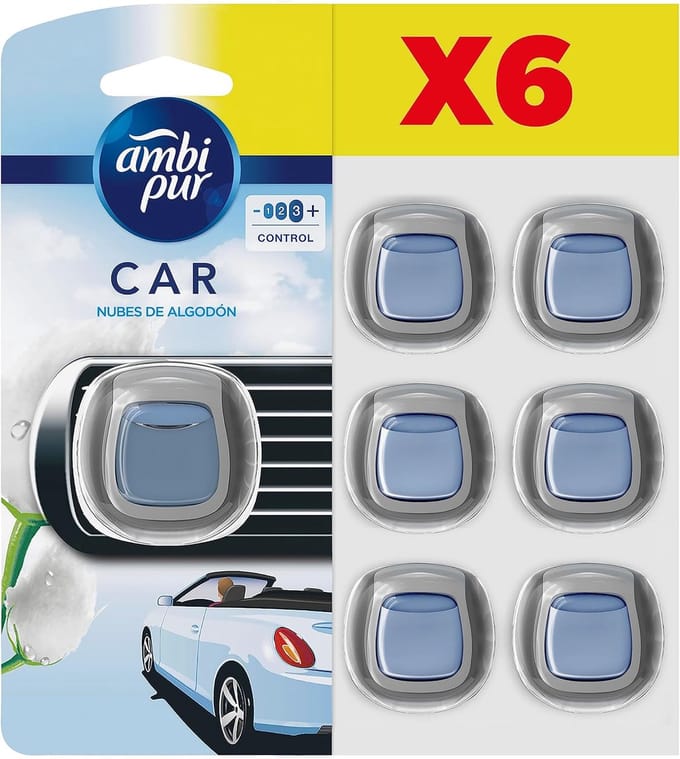 Auto-luchtverfrisser met geurverwijderende technologie - Pure Freshness (6 x 2 ml)