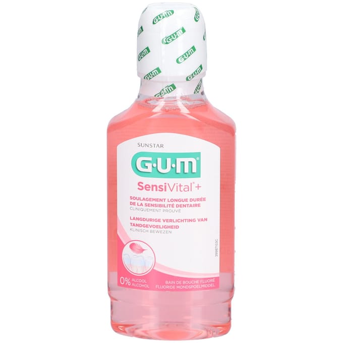 GUM® SensiVital® + Mondspoelmiddel 300 Mondwater