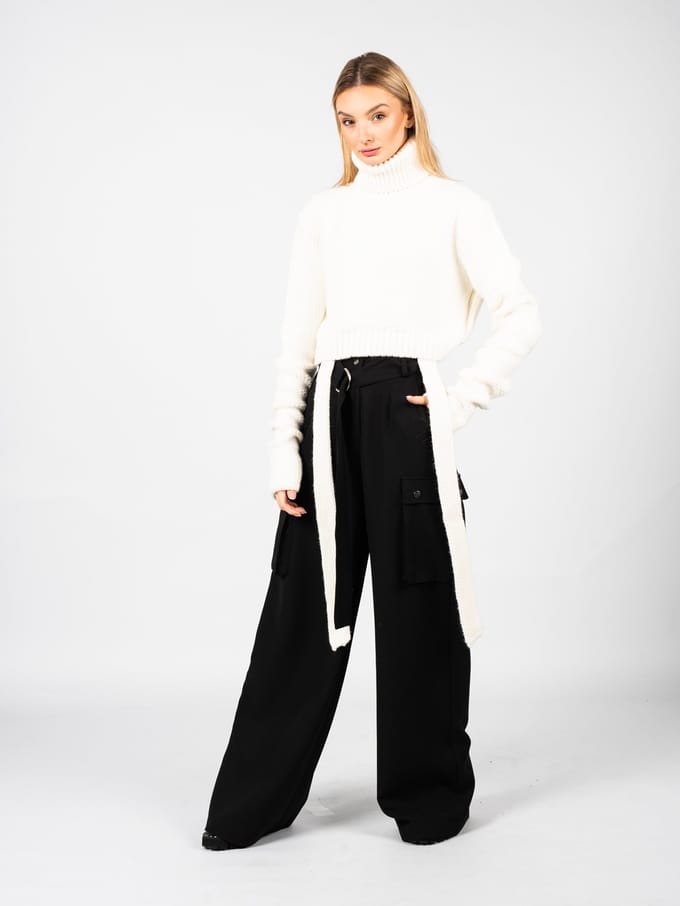 La Haine Inside Us broek LW597 Vrouw zwart