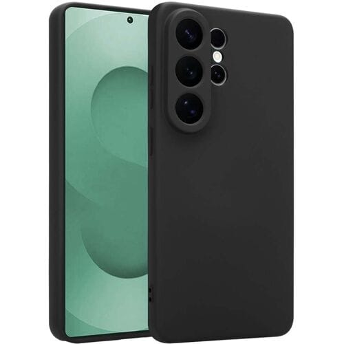 ShieldCase Siliconen Hoesje - Geschikt voor Samsung Galaxy S26 Ultra - Backcover - Zwart