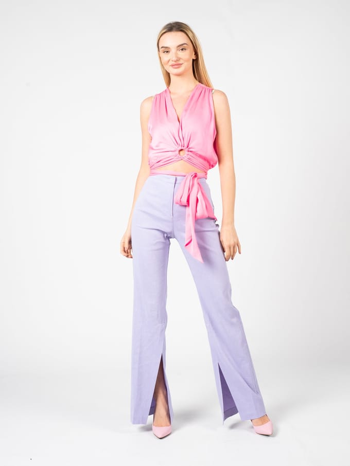 Pinko Top Tremulo Vrouw roze