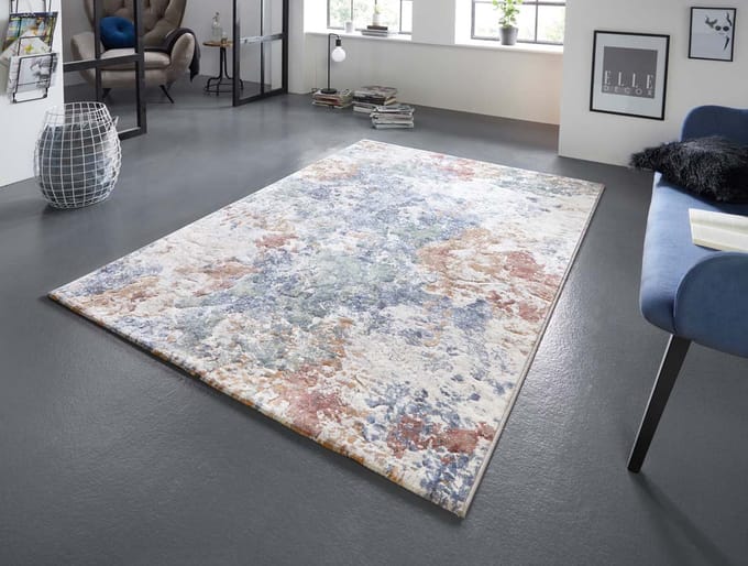 Design vloerkleed - Fontaine meerkleurig 80x150