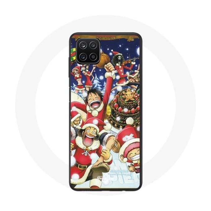 Coque pour Samsung Galaxy A12 One Piece Christmas Day Anime Manga