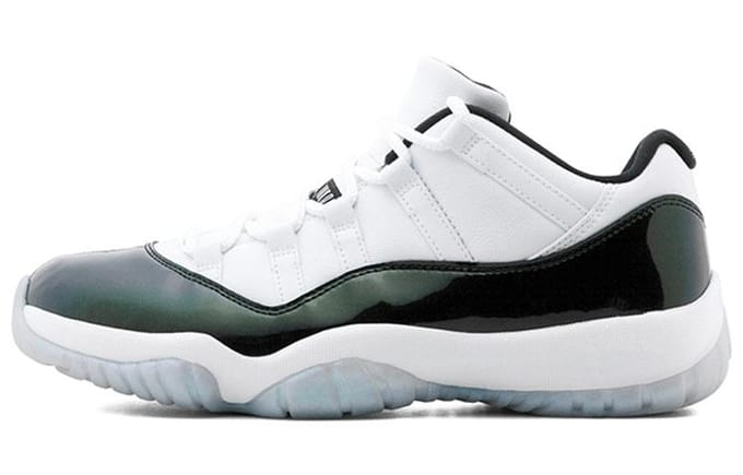 Air Jordan 11 Retro 'Emerald' Gs 528896-145 40 white