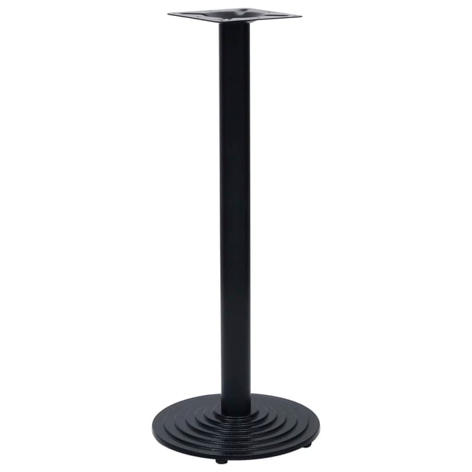 vidaXL Bistrotafelpoot Ø43x107 cm gietijzer zwart