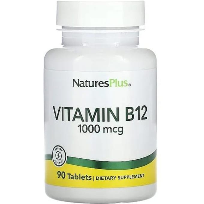 Nature's Plus - VITAMINE B-12 1.000 MCG, 90 tabletten