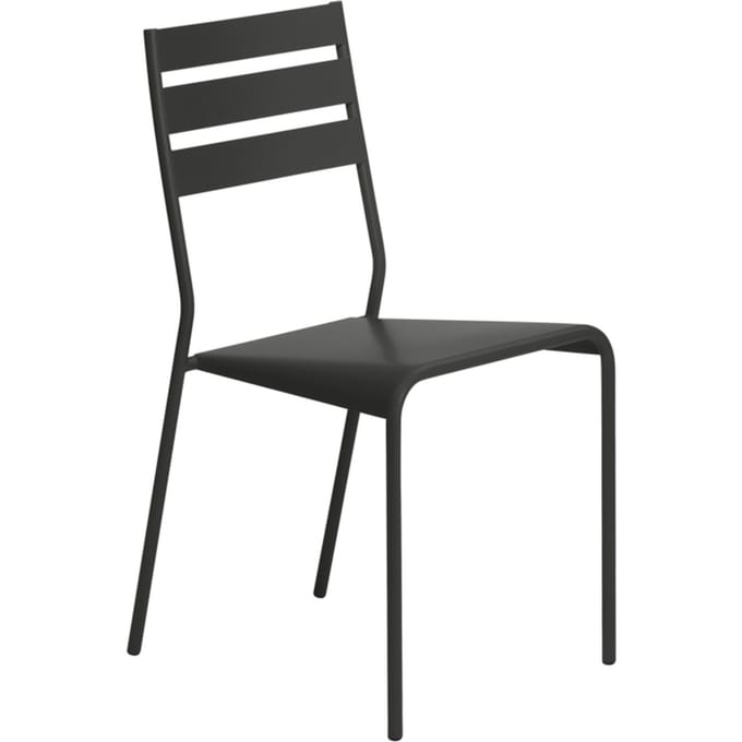 Fermob - Facto stoel - 42 drop - zwart