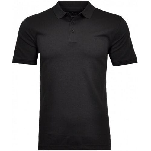 Ragman Uni Polo Light Cotton Mix Zwart / male