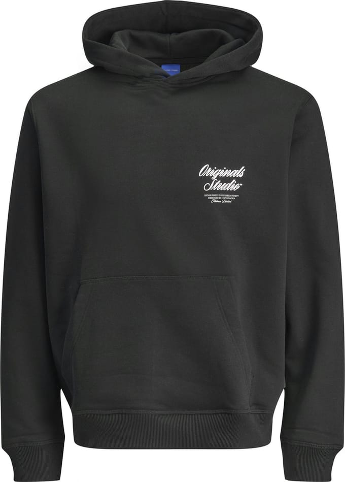 JACK&JONES - JORNORREBRO TYPO BACK SWEAT HOOD PLS - Heren - Sweaters