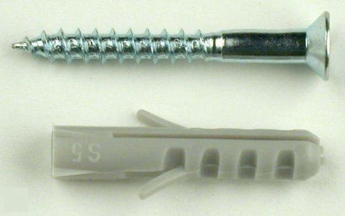 Fischer Muurplug/Schroef Sx5 x 25GKS (25)