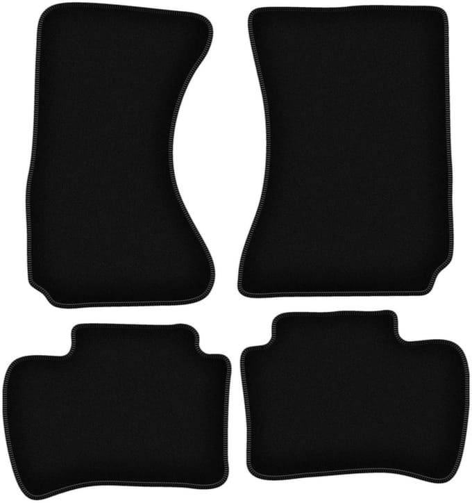BASIC zwarte veloursmatten voor: Daihatsu Terios I SUV (1997-2005)