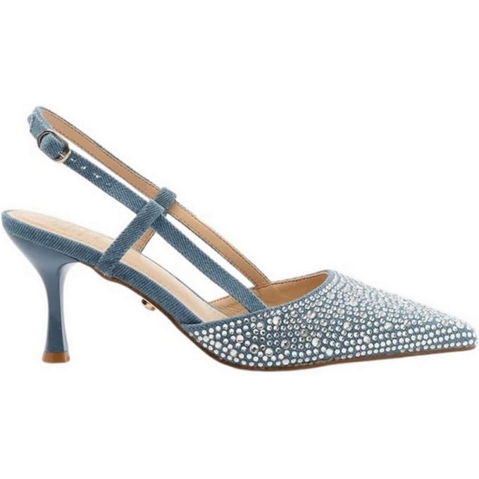 Twenty Four Haitch Schoenen met blauwe hak