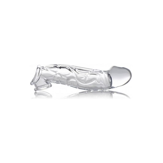 Size Matters Clear Extender Gebogen Penissleeve