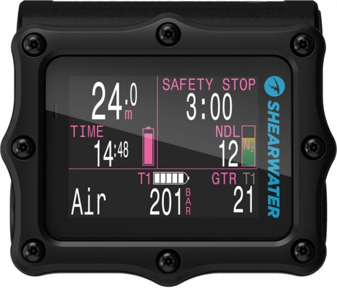 Shearwater Perdix 2 Titanium - Duikcomputer