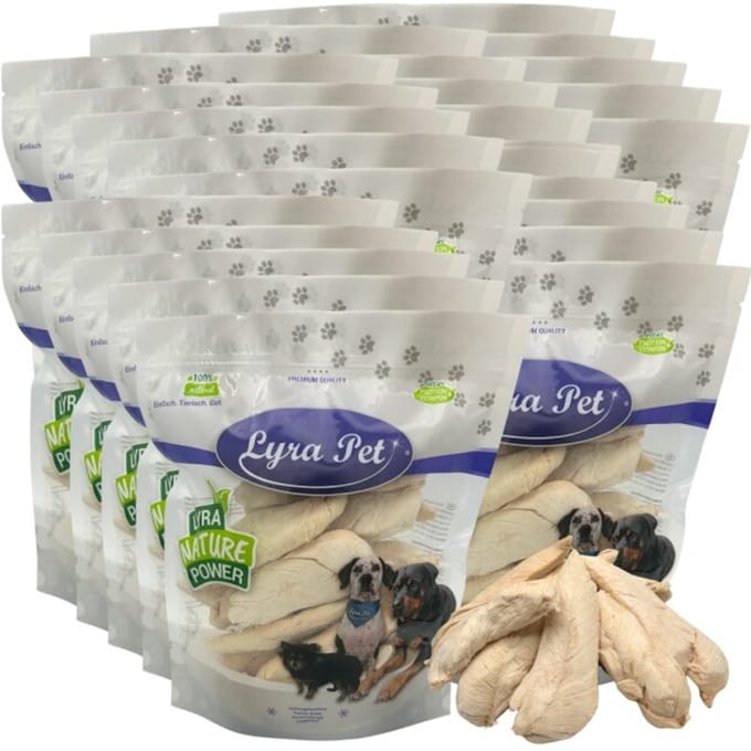 5 kg (25 x 200 g) Lyra Pet® gevriesdroogde kippenborst