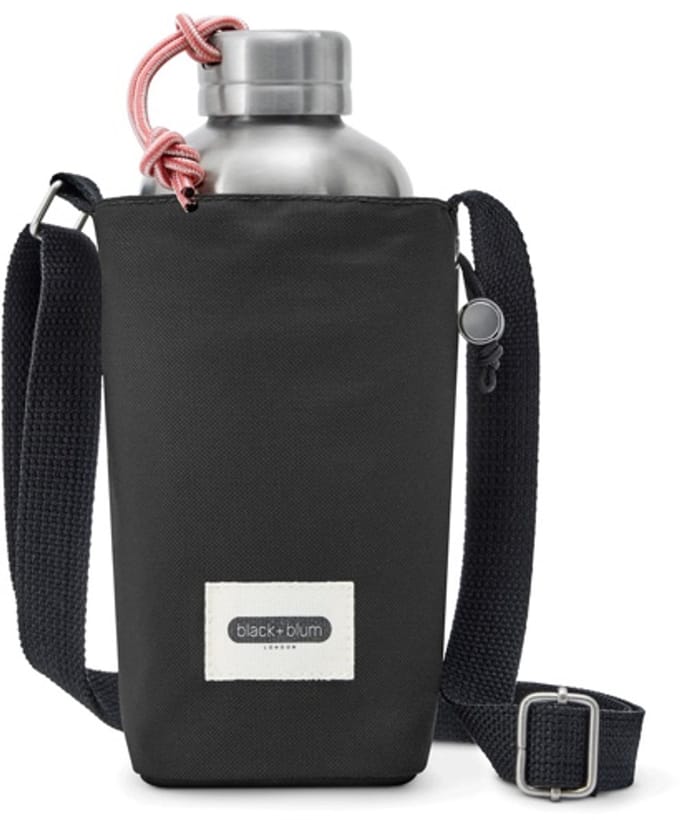 Black+Blum Isolerende Drinkfleshouder - Zwart