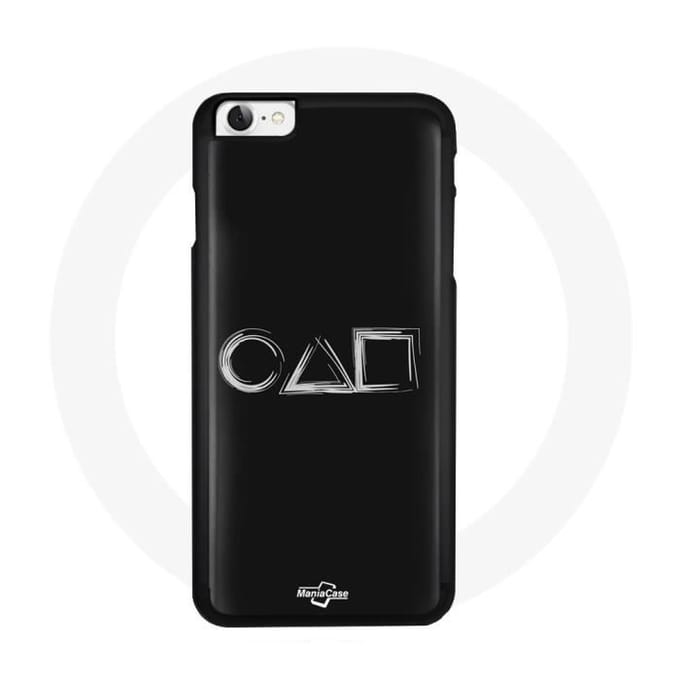 Coque Iphone 8 Squid game Carte Noir