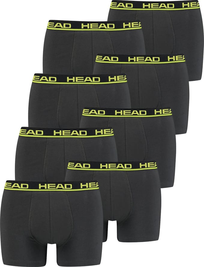BOXERS Set van 8 Head Heren Basic Boxer Broek Shorts Ondergoed Ondergoed Set van 8