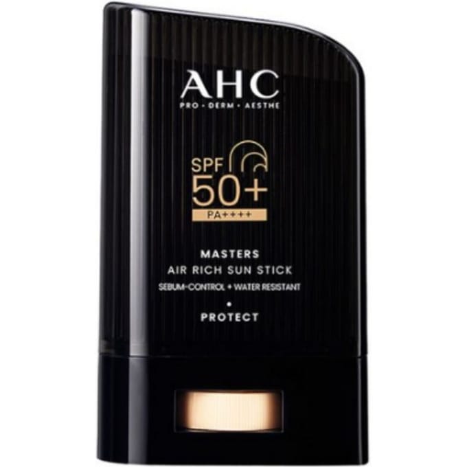 AHC Masters Air Rich Sun Stick SPF50+ PA++++ 14g – Lichte Matte Zonstick gray