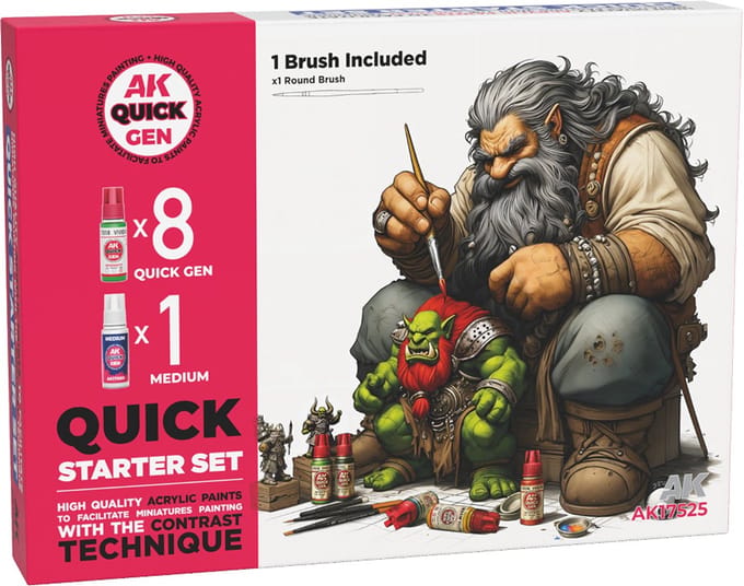 AK Interactive - Quick Gen Starter Set - AK17525