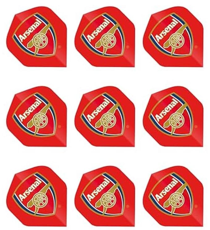 Premier League Voetbalclub Dart Flights - 3 Sets van 9 Flights