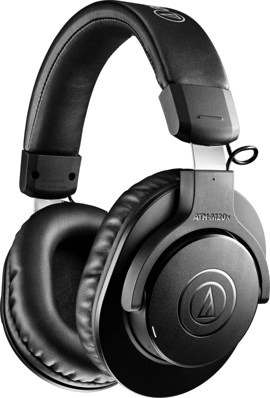 Audio-Technica ATH-M20xBT Headset Bedraad en draadloos Hoofdband Muziek Bluetooth Zwart