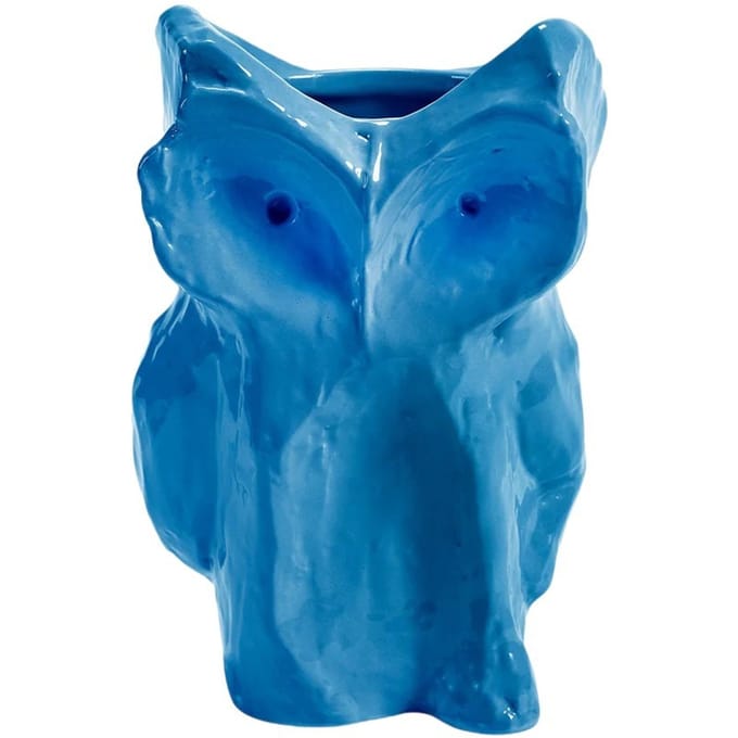 Serax Uil na middernacht vaas - blue - S