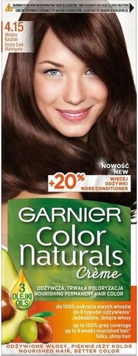 Color Naturals haarverf 4.15 Frosty chestnut 1pc