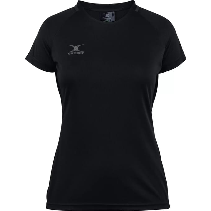 Gilbert Netball Eclipse Top - W 8 - Zwart