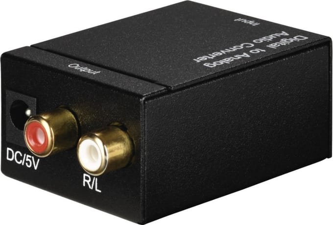 Hama Audio-converter "AC80", digitaal naar analoog