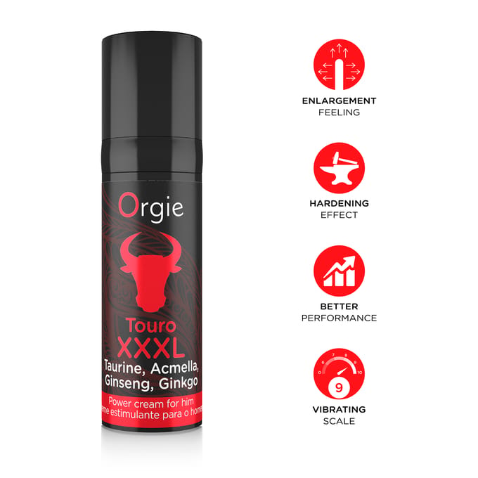 Orgie - Touro - XXL Erection Cream - 0.5 fl oz / 15 ml