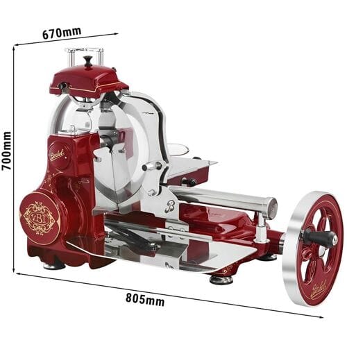 BERKEL Vliegwielmachine Tribute - Mes: Ø 300mm - Rood