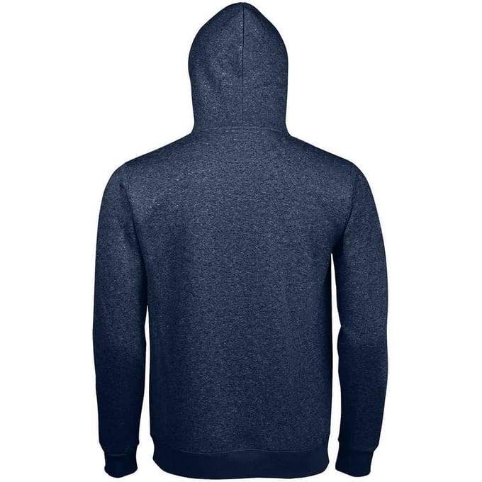 SOLS Heren Spencer Polycotton Hoodie (Denim Heather)